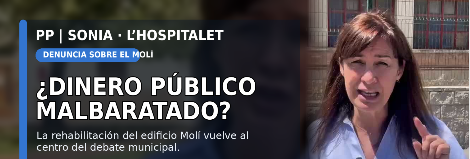 Sonia Esplugas: “La negligente gestión del PSC comporta pérdidas millonarias para el Ayuntamiento de l’Hospitalet»